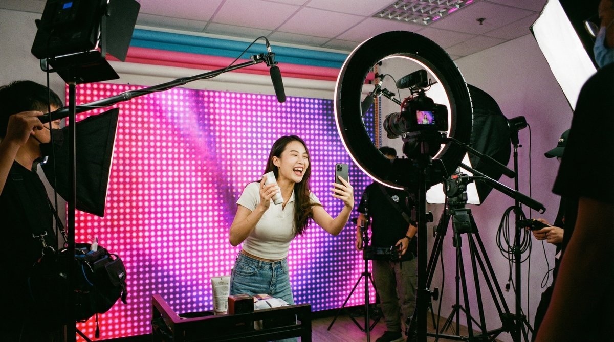 精神小妹短视频创作